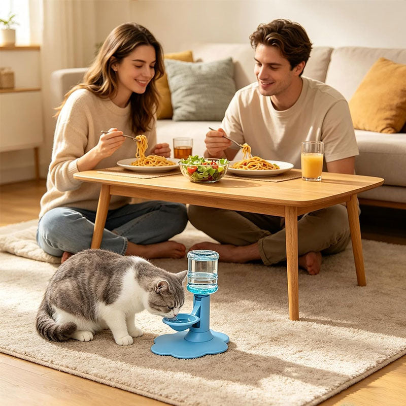 Kenny’s Gravity Pet Water Dispenser — Filter-Free Fountain for Cats & Small Dogs