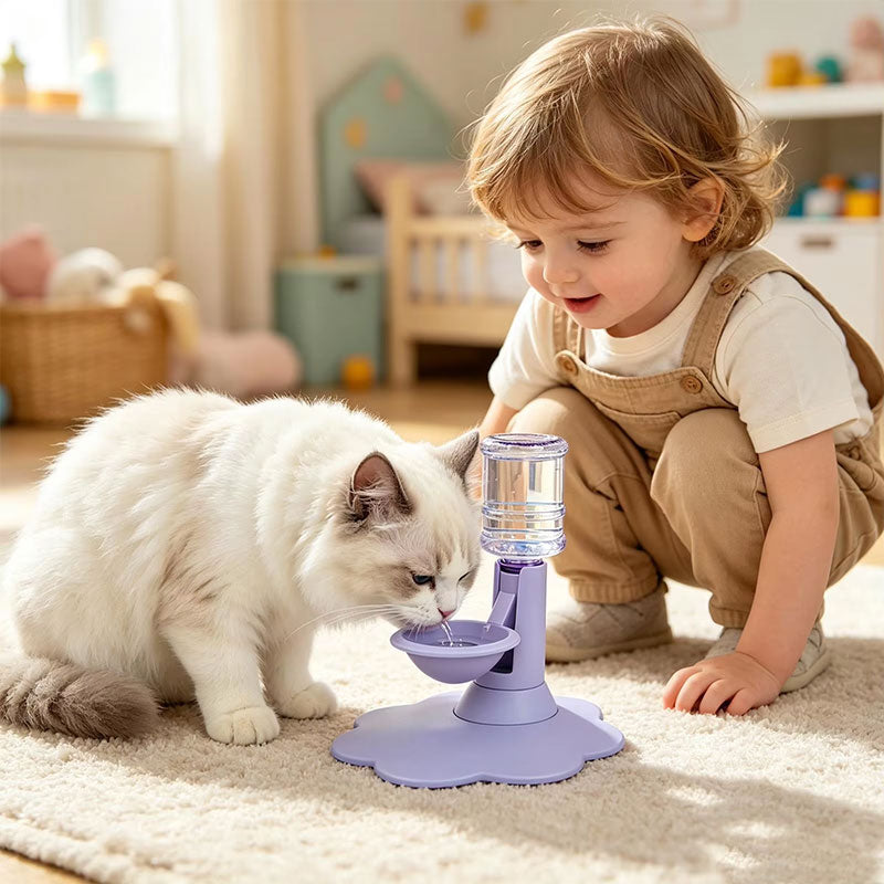Kenny’s Gravity Pet Water Dispenser — Filter-Free Fountain for Cats & Small Dogs