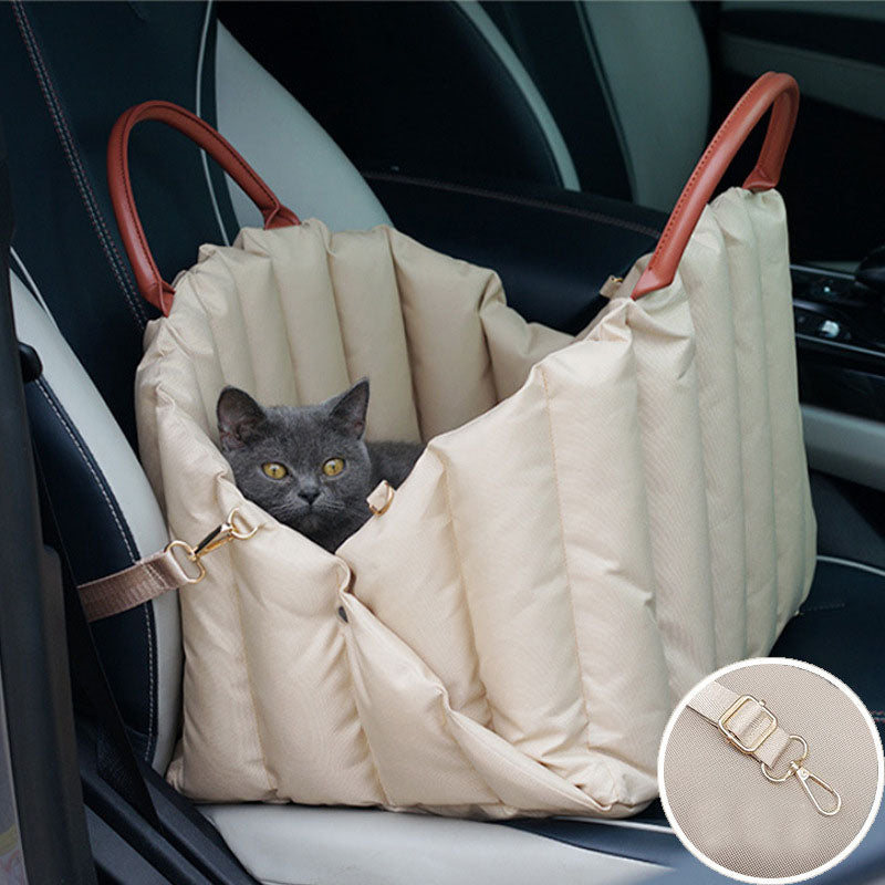 Kenny’s Cozy Travel Pet Bed — Soft Carrier Nest for Cats & Small Dogs