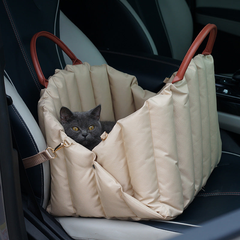 Kenny’s Cozy Travel Pet Bed — Soft Carrier Nest for Cats & Small Dogs