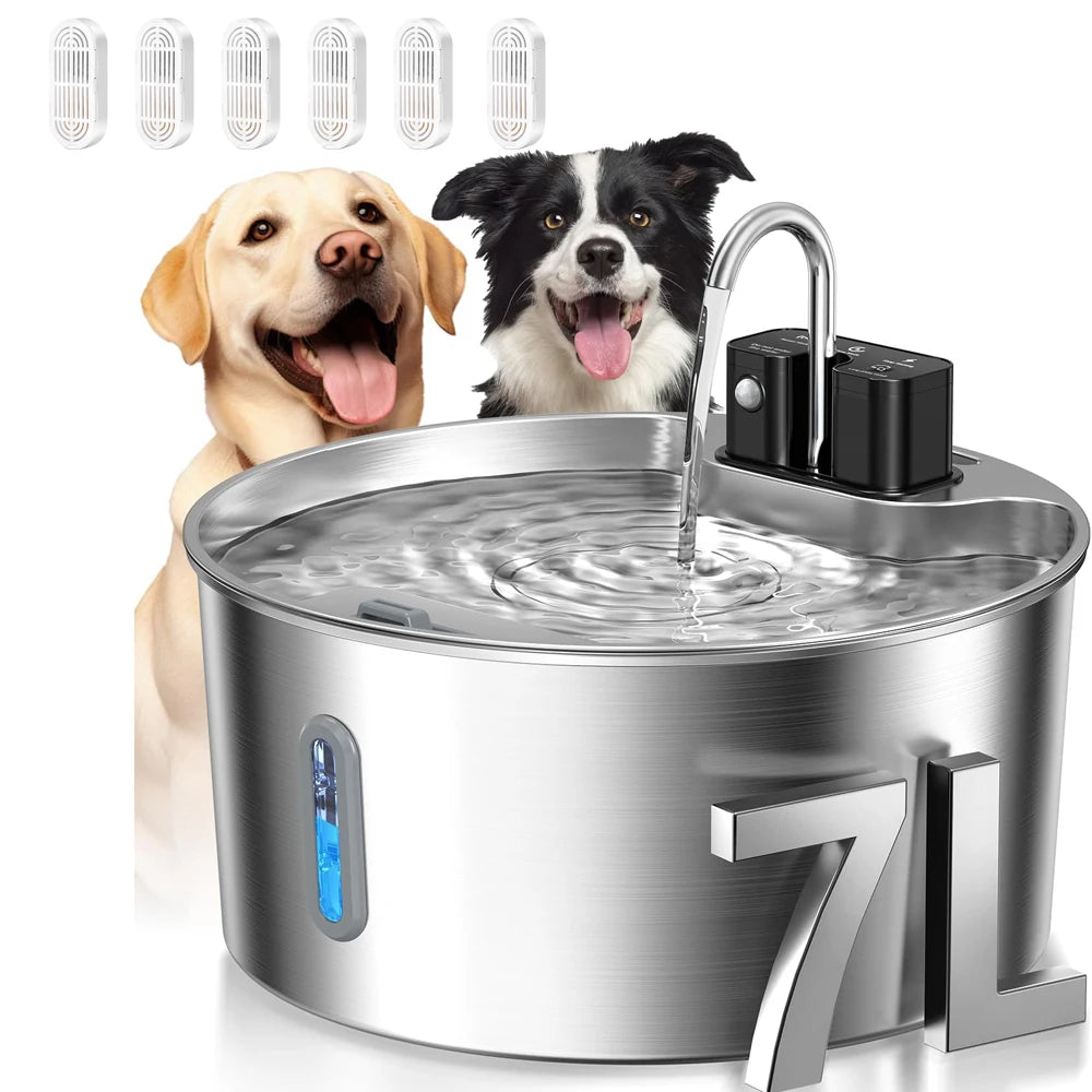 Kenny's AquaFlow 7L Cordless Dog Fountain