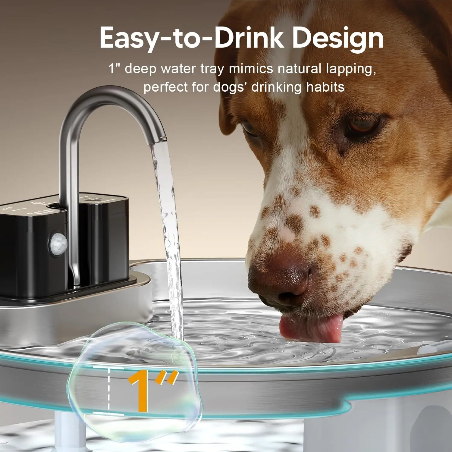Kenny's AquaFlow 7L Cordless Dog Fountain