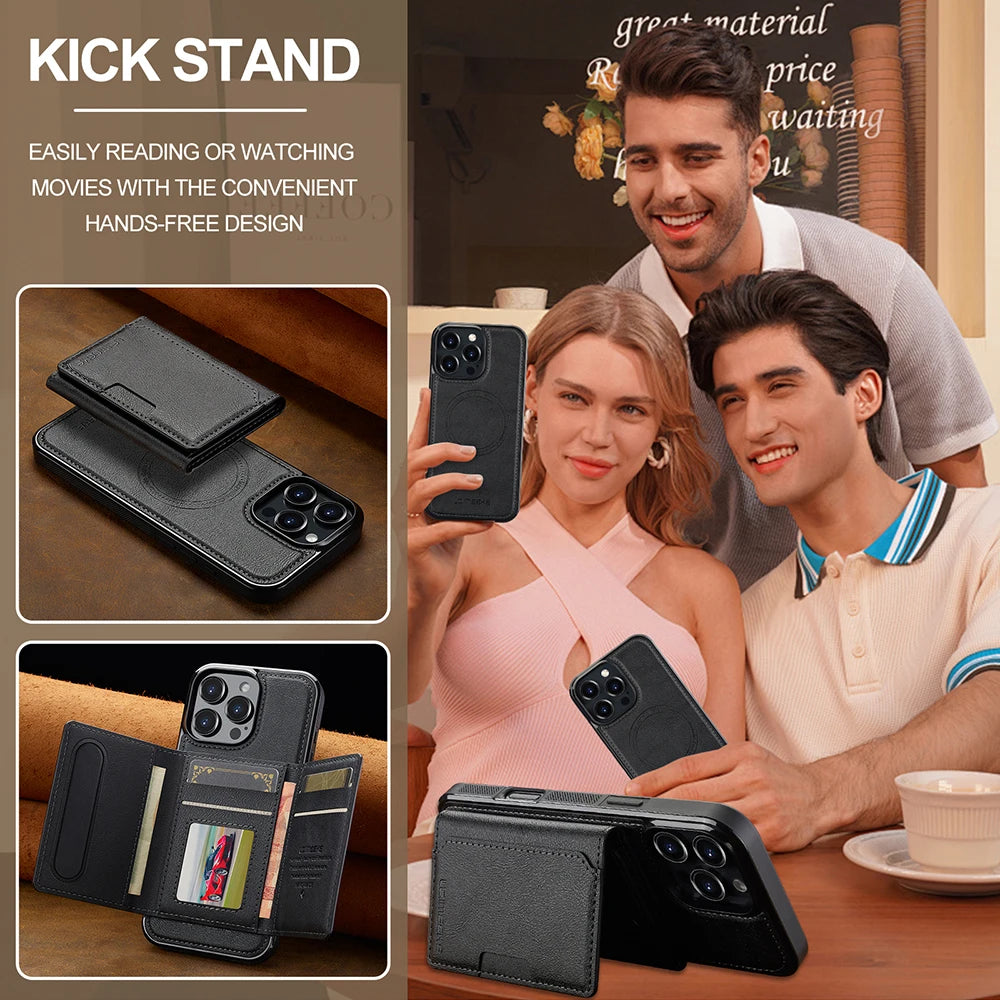 Kenny's MagLock 5-Card Wallet Stand