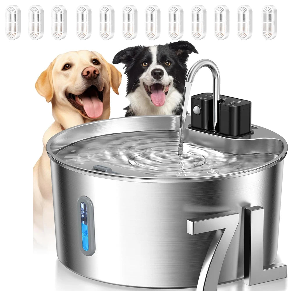 Kenny's AquaFlow 7L Cordless Dog Fountain